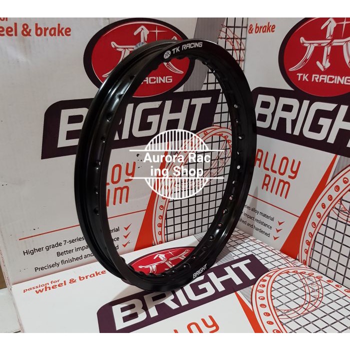 Jual Velg Tk Bright X Warna Black Shopee Indonesia