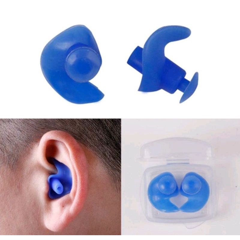 Jual Penutup Telinga Dan Hidung Earplug Penutup Telinga Renang Dan Tidur Shopee Indonesia