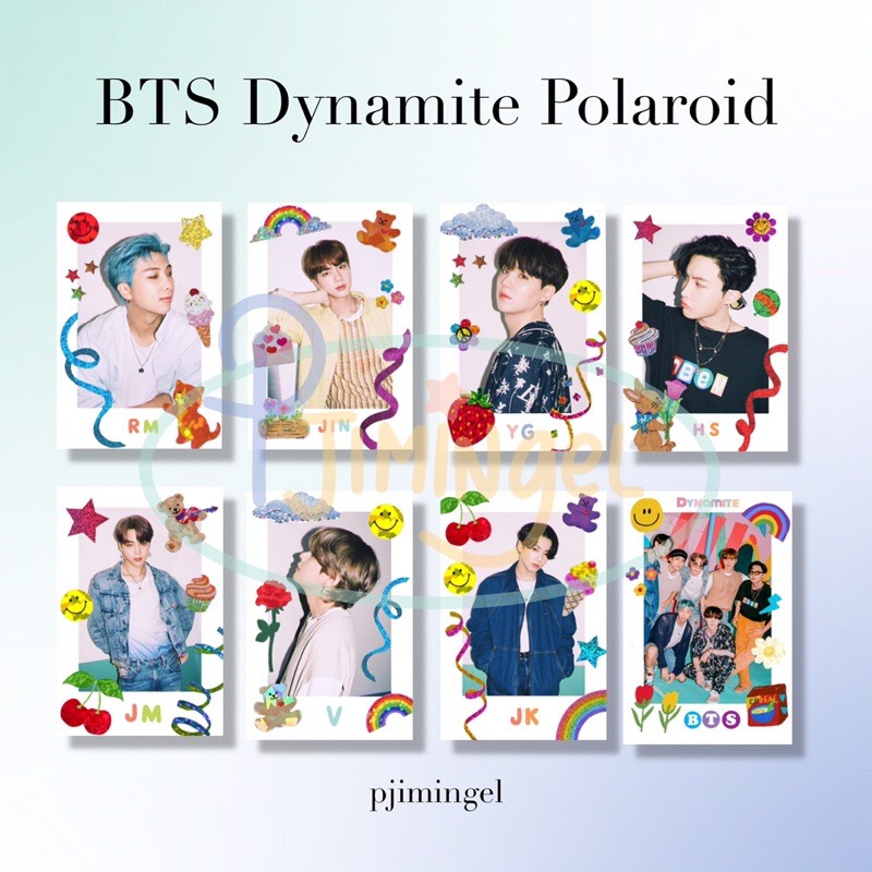 Jual Pola Photocard Bangtan Dynamite Deco Edition | Shopee Indonesia