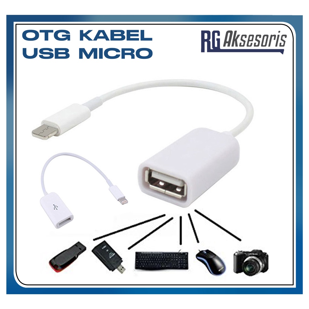 Jual RG KABEL OTG MICRO USB - OTG MICRO USB KABEL - CABLE OTG MICRO USB ...