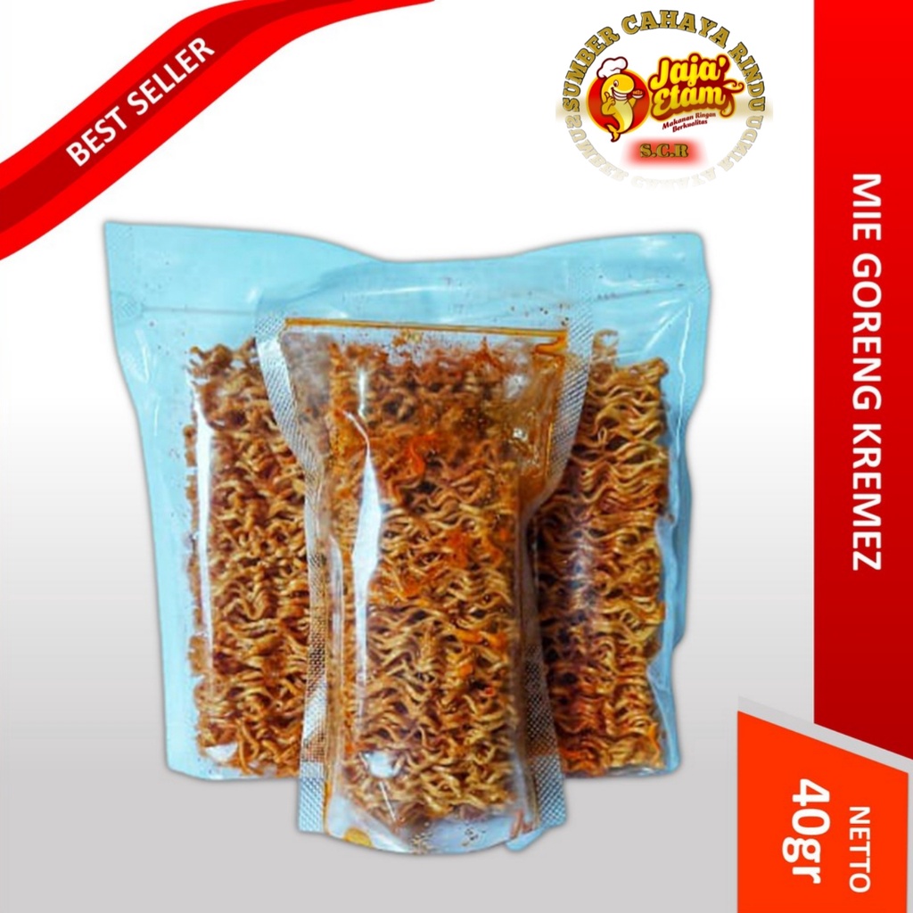 Jual Mie Goreng Kremes Pedas Gurih Khas Tasikmalaya Mie Keremes Original Pedas Xstra Pedas