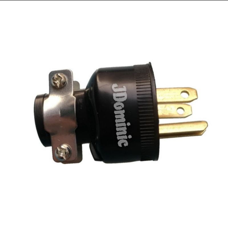 Jual steker AC plug seteker america style japan kaki 3 lubang pin ...