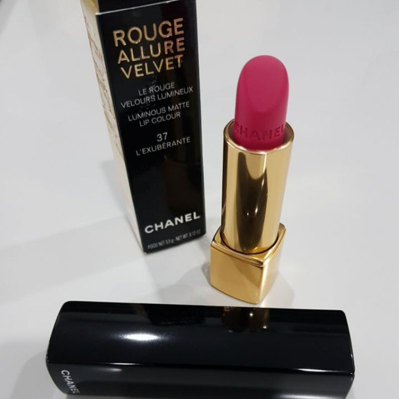 Jual NEW* Chanel Rouge Allure Velvet 37 L'exubèrante