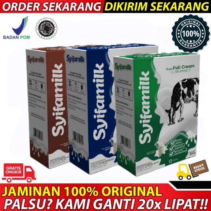 Jual Syifamilk Gemuk Badan Dan Skim Diet Kemasan Box 550gram Shopee Indonesia 8159