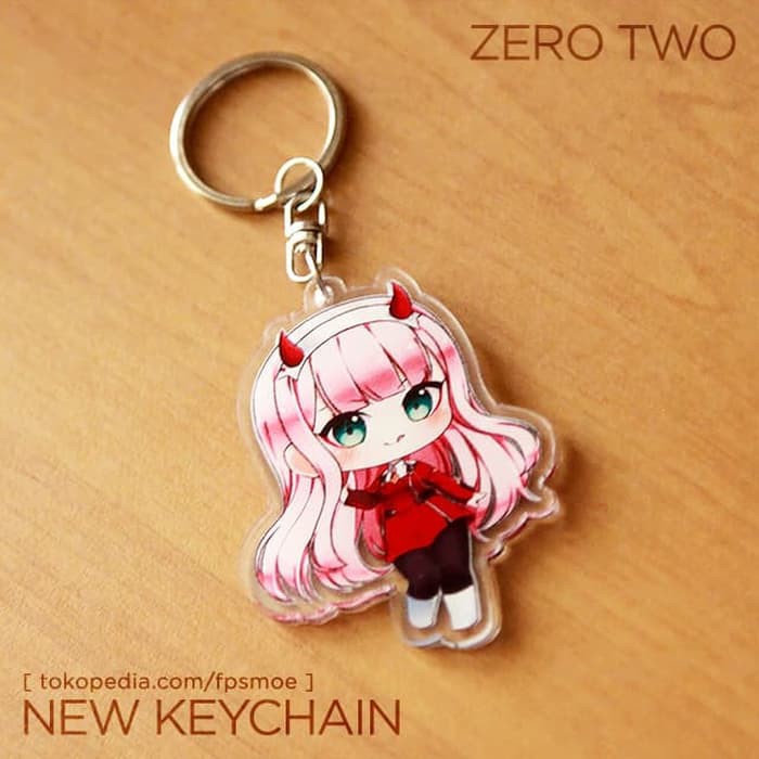 Jual Keychain Darling in the Franxx Zero Two | Shopee Indonesia