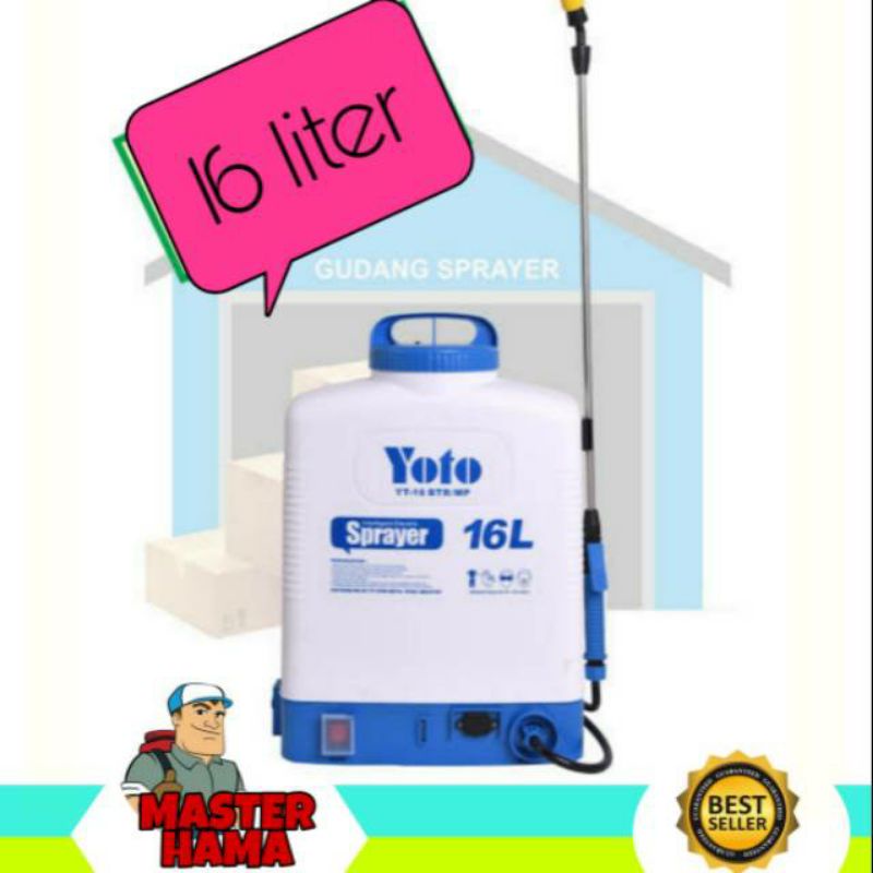 Jual SPRAYER CBA ULTRA ELEKTRIK KNAPSACK SPRAYER HAMA1 16 L CBA MURAH ...