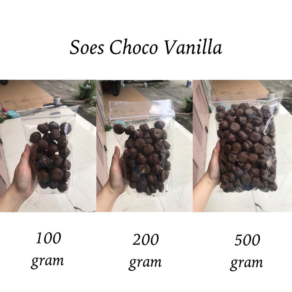 Jual 500 GRAM SOES CHOCO VANILLA | SOES FLA VANILLA | SUS VANILLA KUE ...