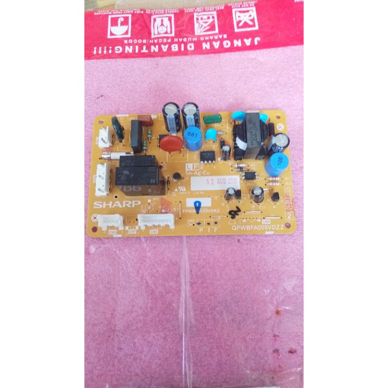 Jual Pcb Modul Untuk Kulkas Sharp Pintu Qpwbfa Vdzz Shopee Indonesia