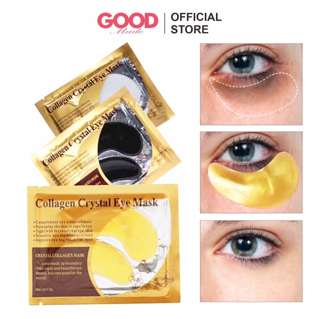 Jual GOOD MADE Masker Mata Crystal Collagen Eye Mask Masker Kantong