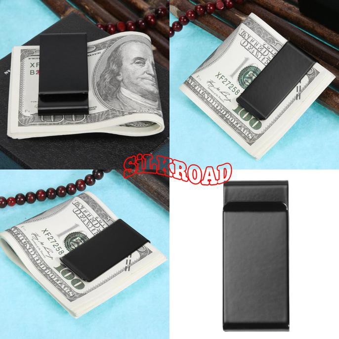 Jual Money Clip,jepitan Uang,tie Clip,dompet Kulit,dompet Rfid,doub M 