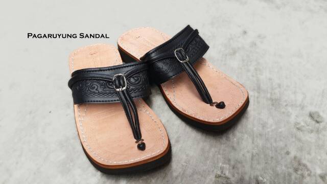 Jual Sandal Kulit Datuk khas Minang | Shopee Indonesia