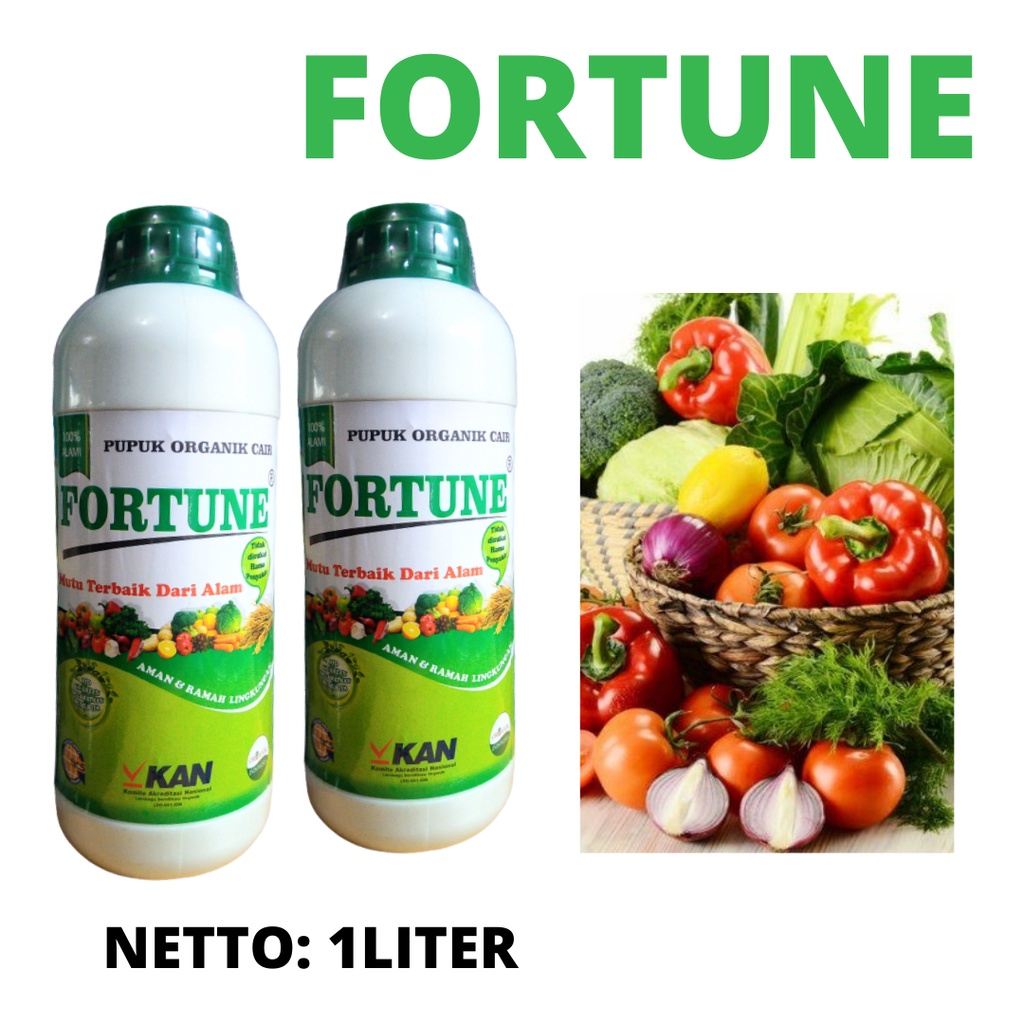 Jual Pupuk Organik Cair Fortune Pembesar Buah Dan Sayur Pupuk Poc Fortune Untuk Tanaman Bawang 2451