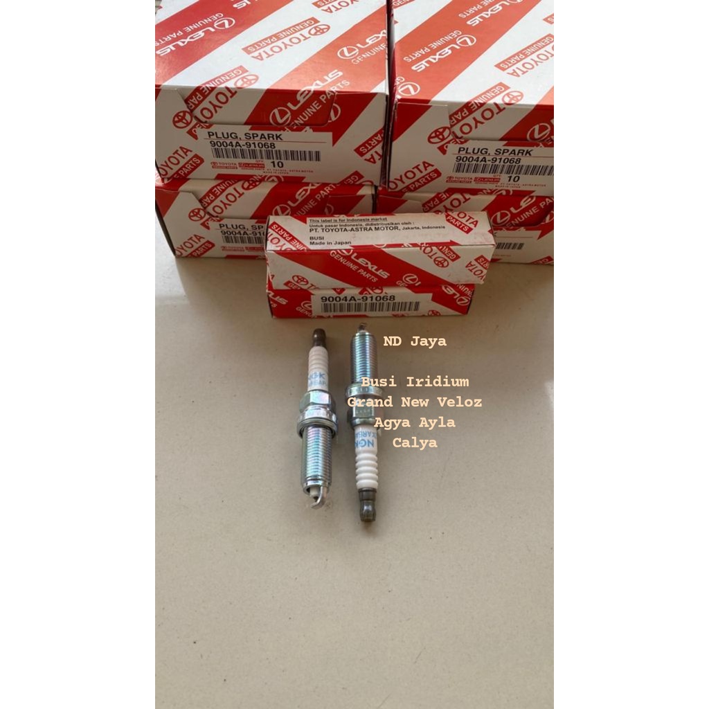 Jual BUSI SPARK PLUG IRIDIUM AVANZA ALL NEW ETIOS CALYA AGYA ALTIS ...