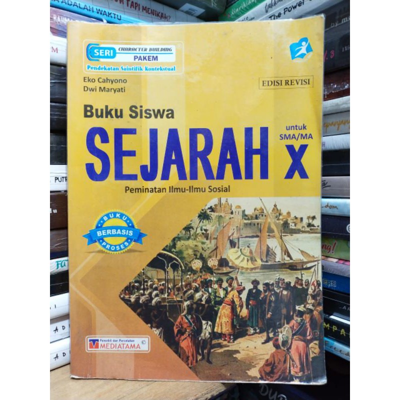 Jual Buku Siswa SEJARAH UNTUK SMA KELAS X KELOMPOK PEMINATAN IPS ...