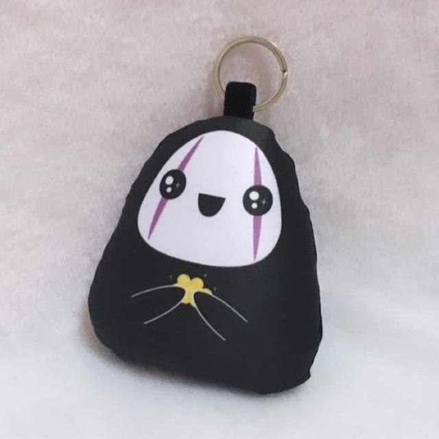 Jual No face / kaonashi keychain plush (studio ghibli) (spirited away ...