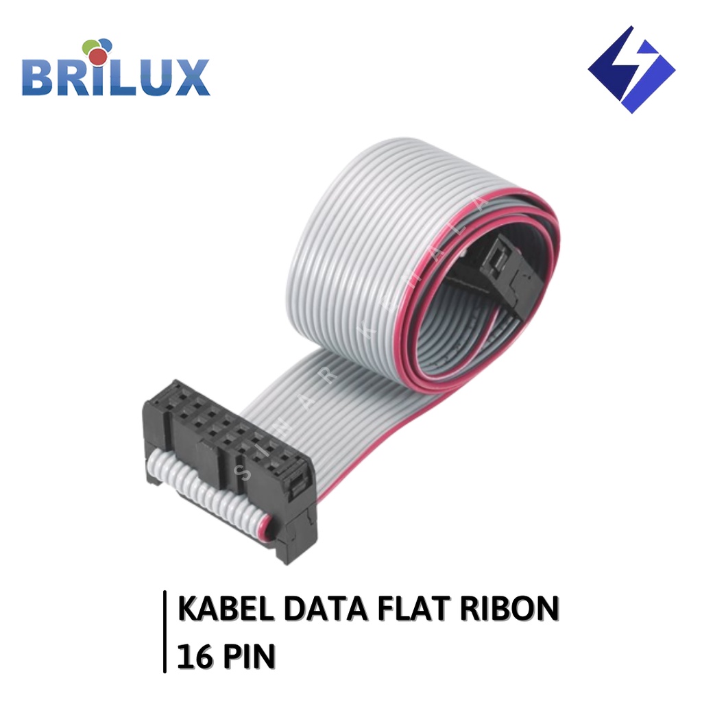 Jual Kabel Data 16 Pin 200cm Running Text Videotron | Shopee Indonesia