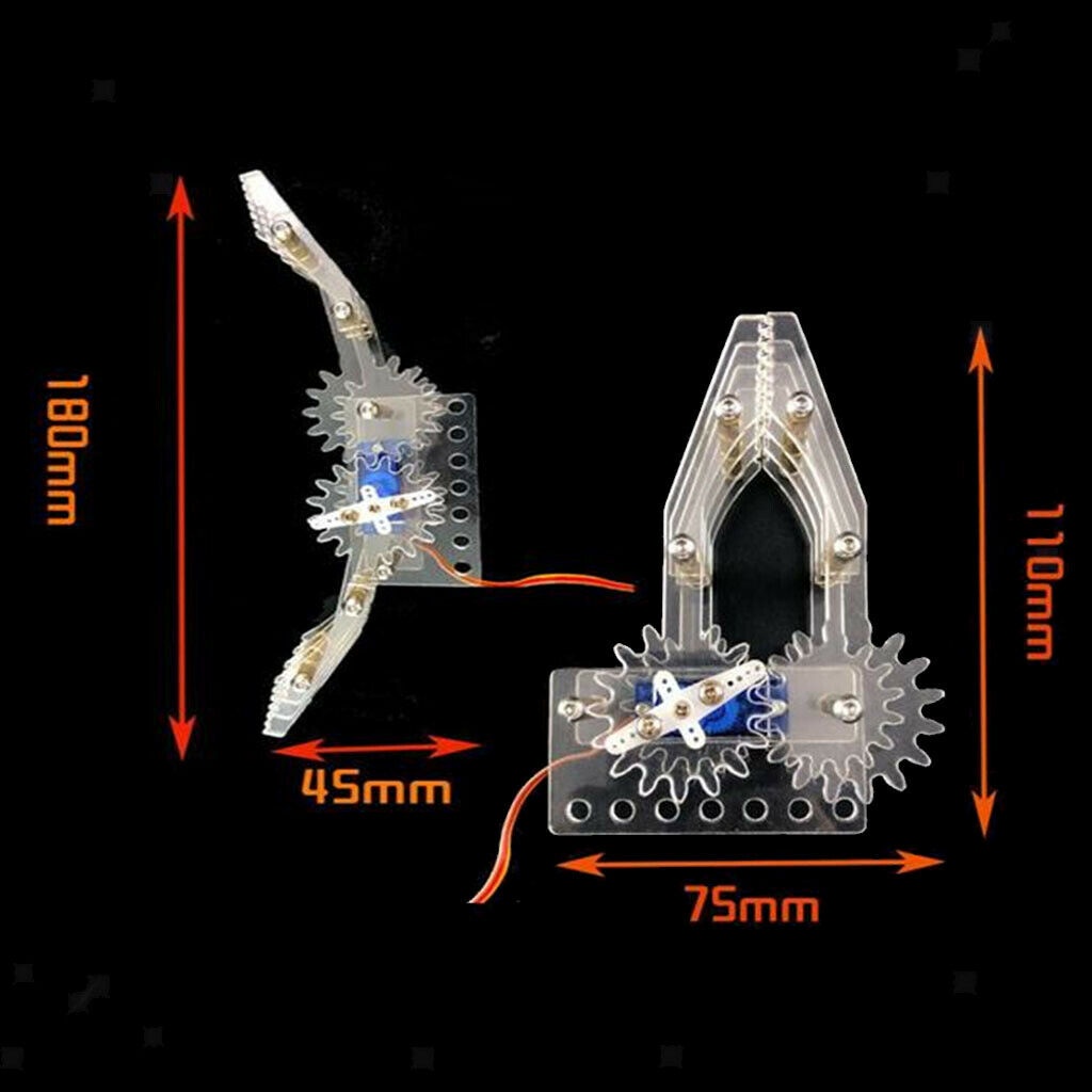 Jual Mechanical Robot Gripper Claw Arm Manipulator Hand Grip Paw ...