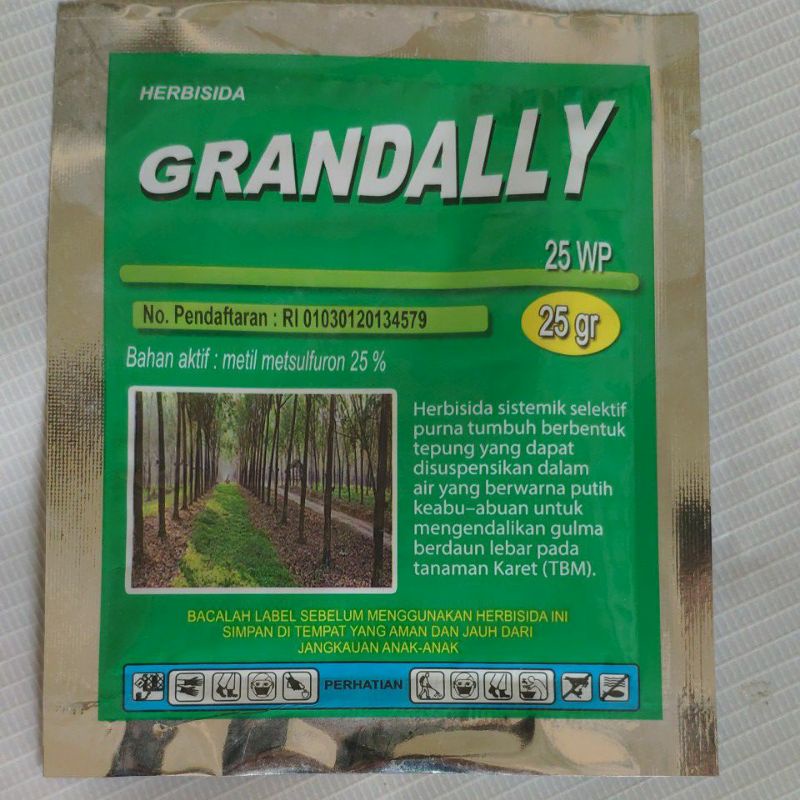 Jual HERBISIDA PEMBASMI RUMPUT SISTEMIK GRANDALLY 25 WP | Shopee Indonesia