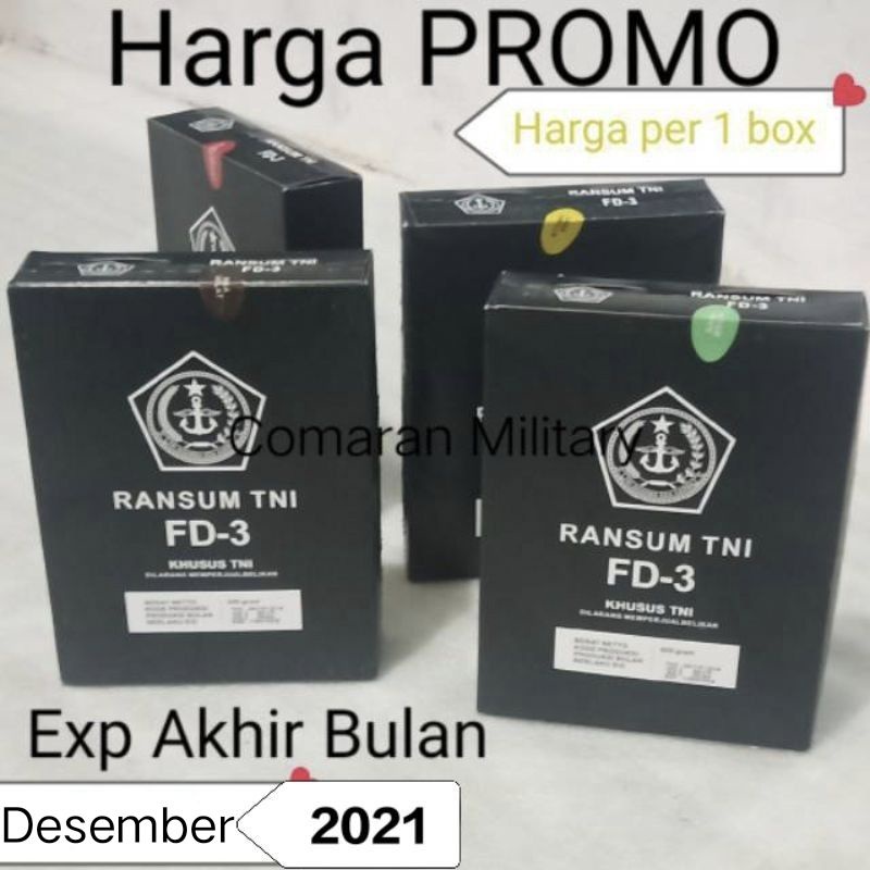 Jual RANSUM TNI FD-3 SUPLEMEN SUSU CEREAL 600 GRAM VARIASI ANEKA RASA ...