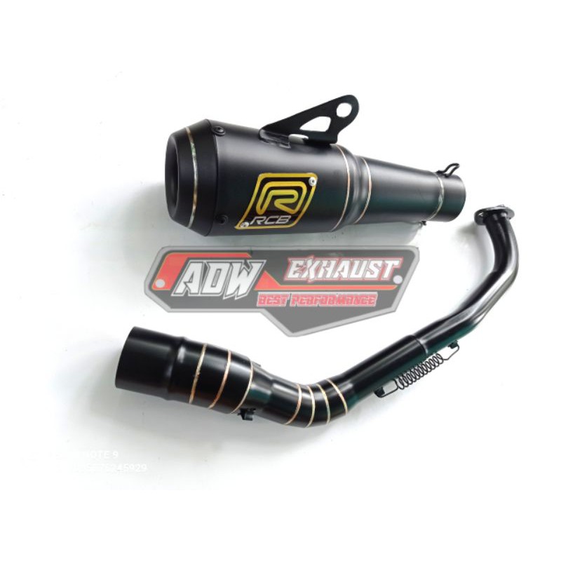 Jual knalpot racing rcb all matic | Shopee Indonesia