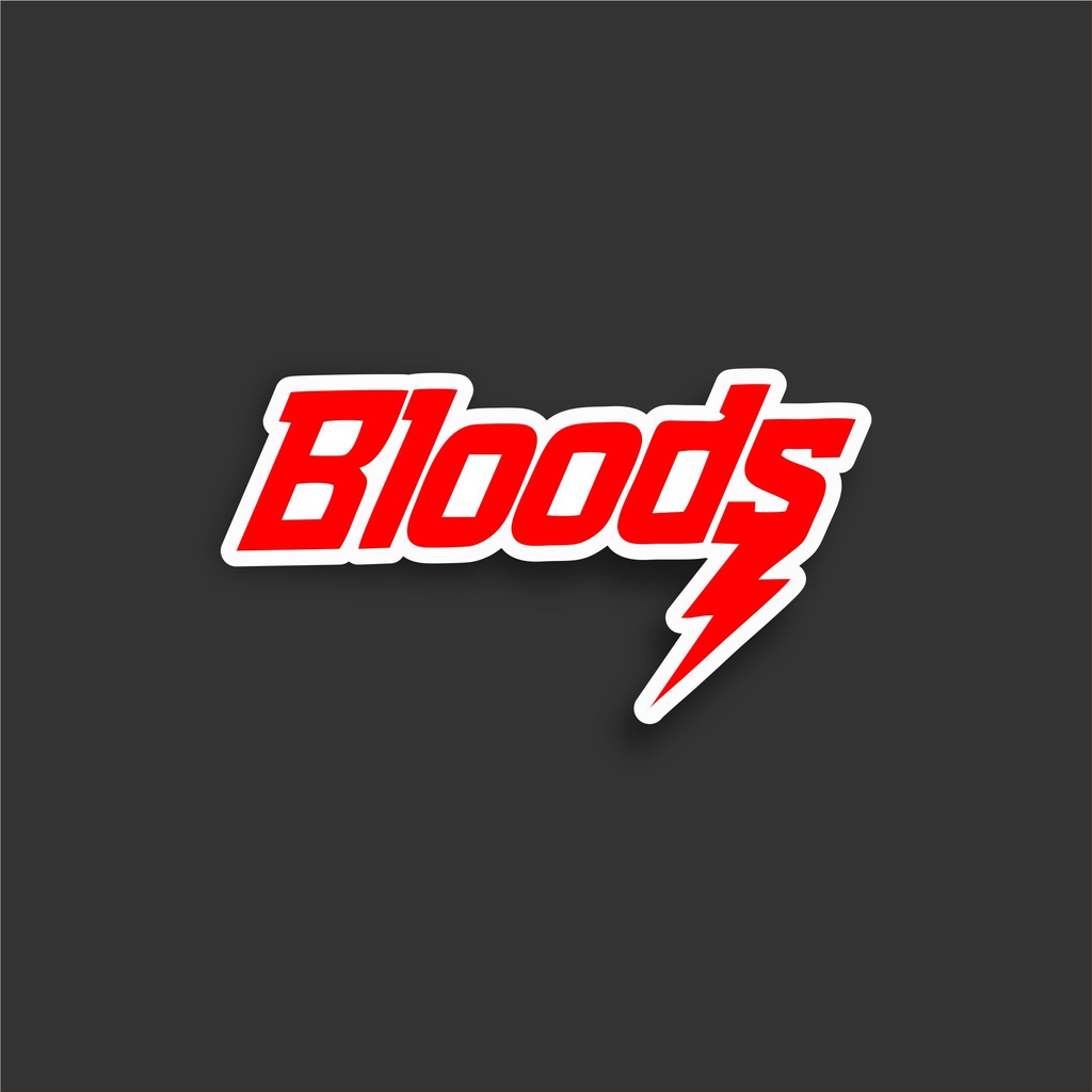 Jual STIKER BRAND DISTRO BLOODS GRAFTAC HYPEBEAST STRIPING STICKER HELM ...