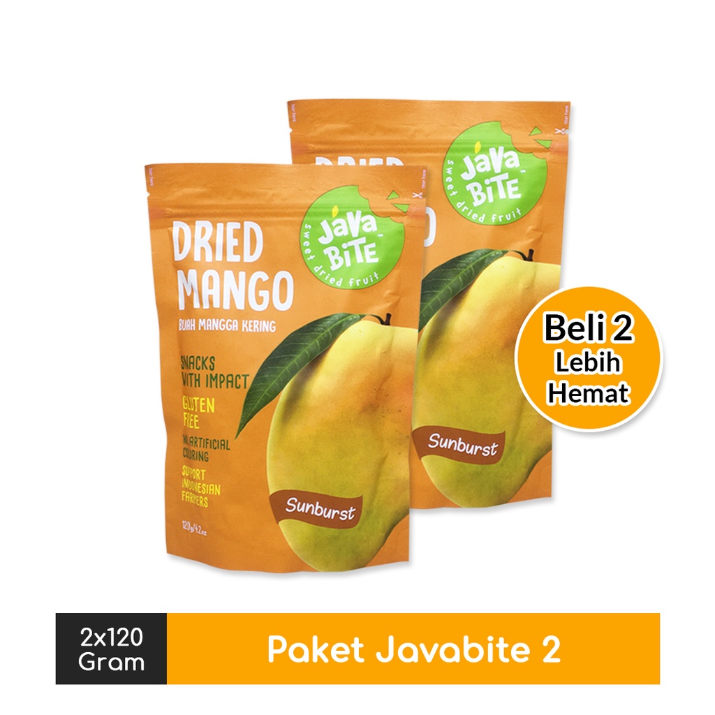 Jual Promo Bundle Dried Mango Sunburst / Buah Mangga Kering Java Bite ...