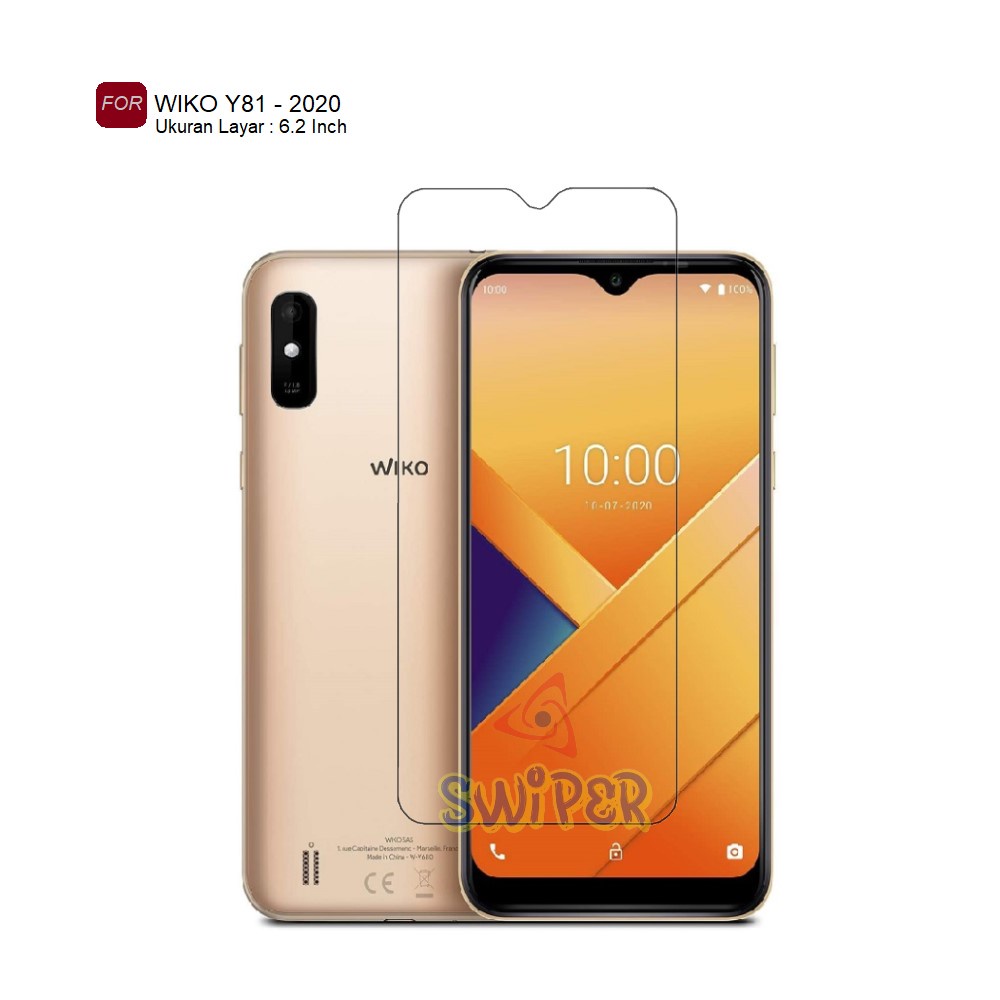 CXKJ Black Personalizzata Custodia per Wiko Y81 (6.20 Pollice),con la
