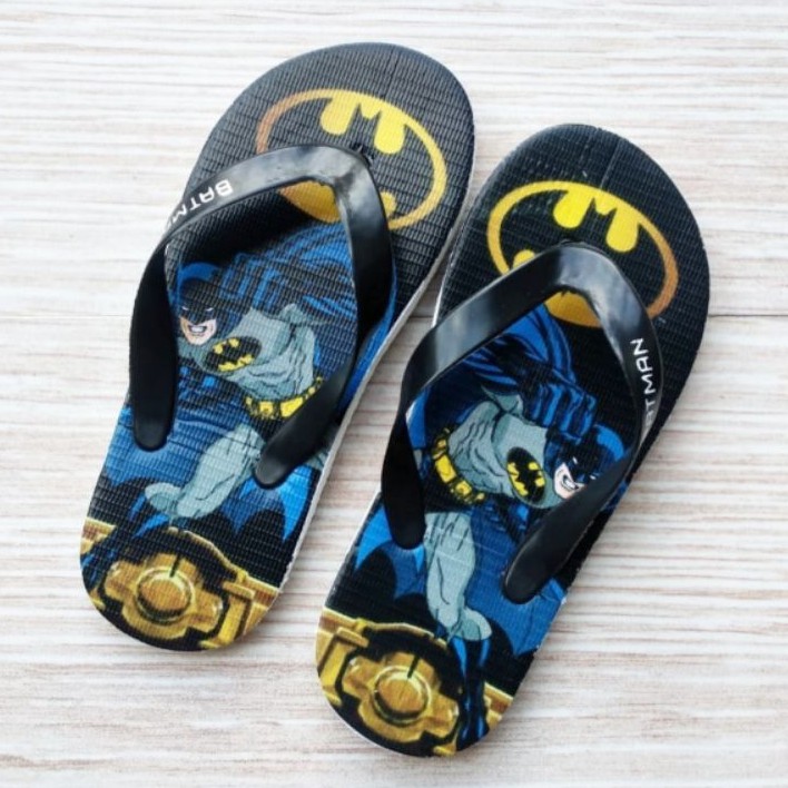 sandal jepit anak laki laki batman sendal jepit ank cowo