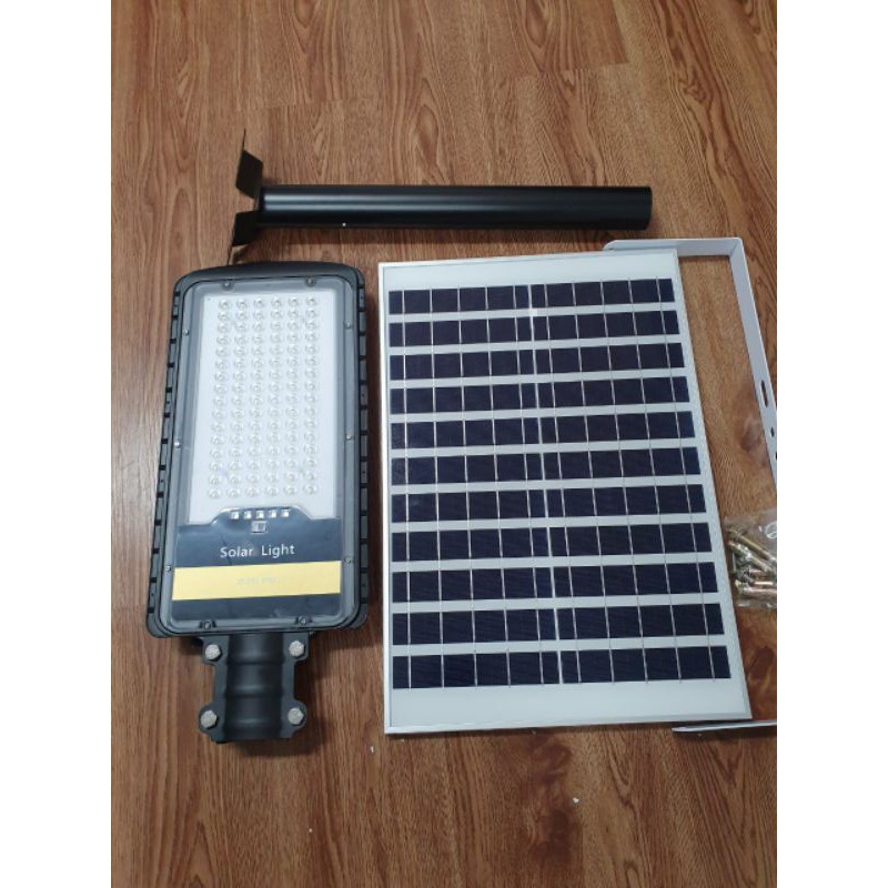 Jual LAMPU JALAN PJU LED SOLAR PANEL 80W 80WATT TENAGA SURYA 2 IN 1 ...