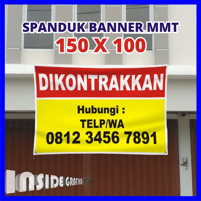 Jual Bikin Cetak Spanduk Dijual Banner Dikontrakkan Baner Dikontrakan ...