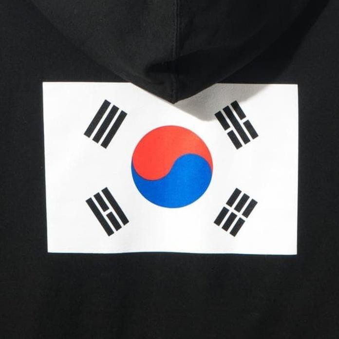 Jual Assc Drive Black Hoodie Korean Flag Antisocialsocialclub Shopee Indonesia