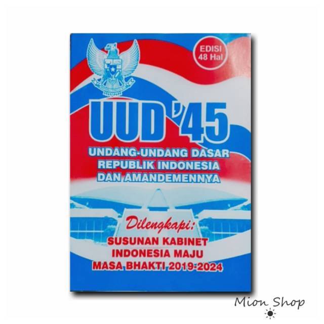 Jual UUD 1945 SERTA SUSUNAN KABINET INDONESIA MAJU UKURAN KECIL SAKU ...