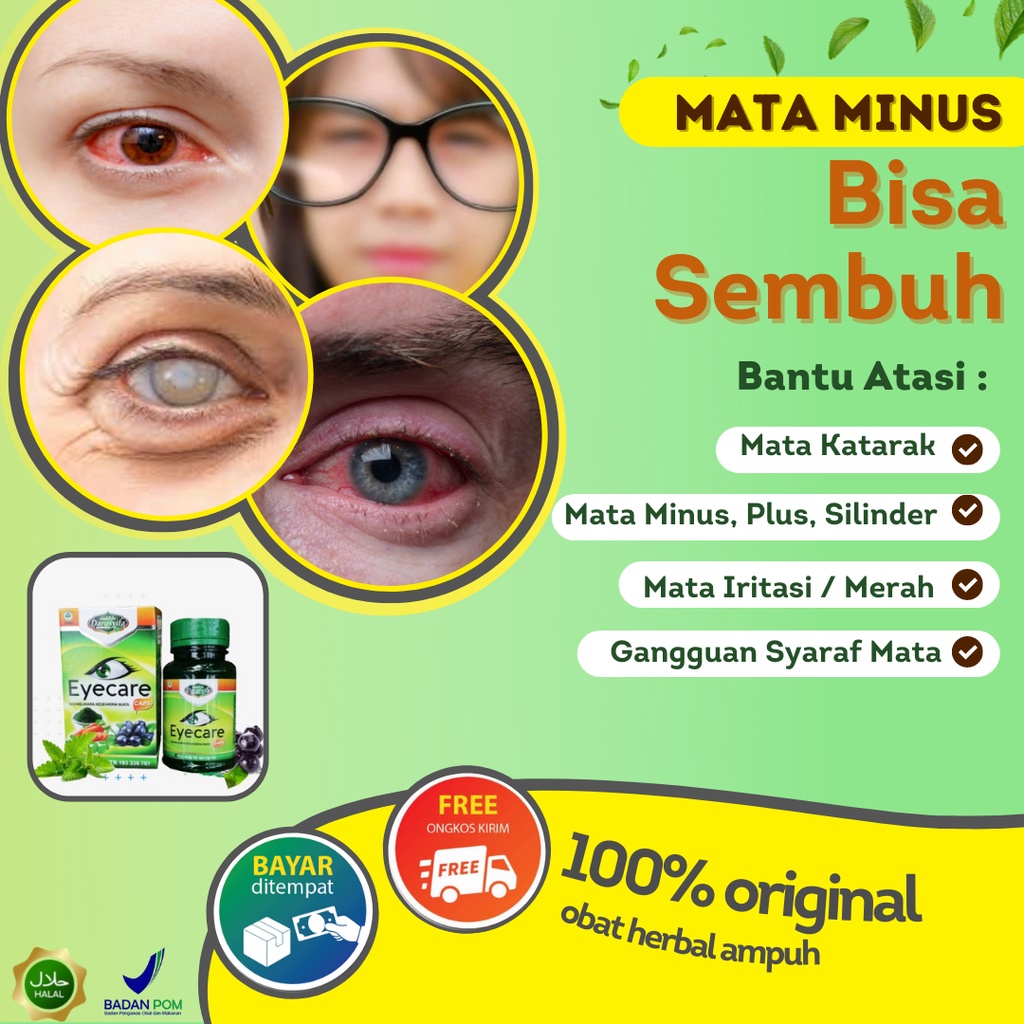 Jual EYECARE MATA MINUS | VITAMIN MATA KESEHATAN MATA | VITAMIN MATA ...