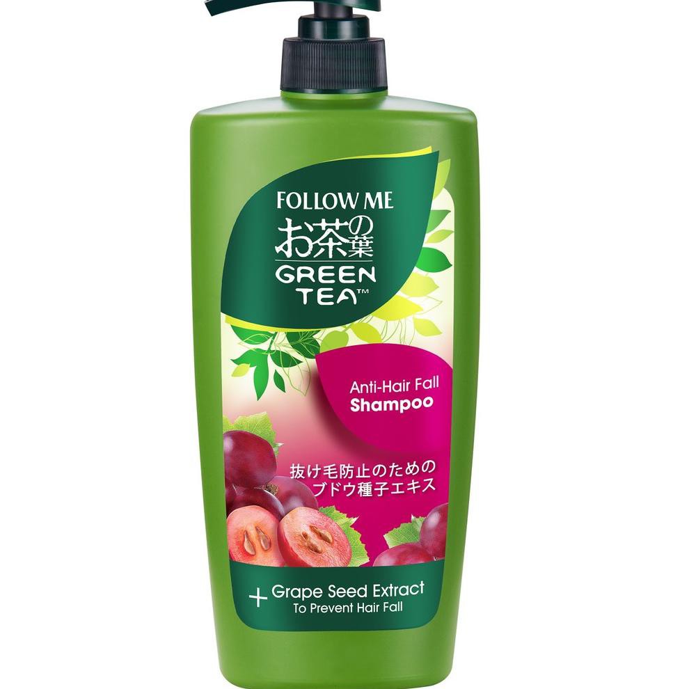 Jual SHARE Follow Me Green Tea Grape Seed Extract Anti Hair Fall