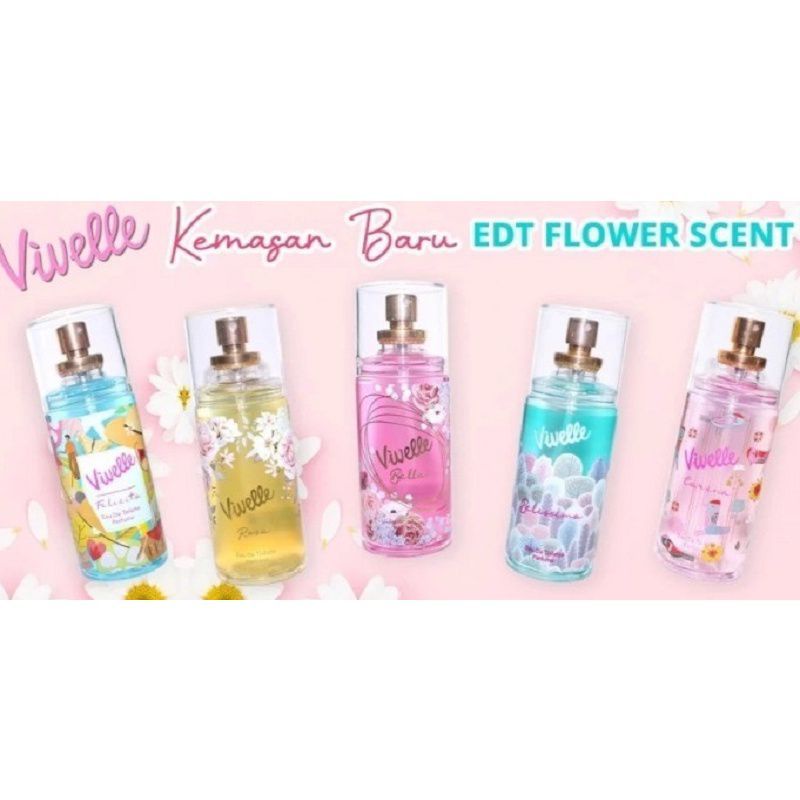 Jual aschosme VIVELLE EDT FLOWER SCENT 100ML Shopee Indonesia