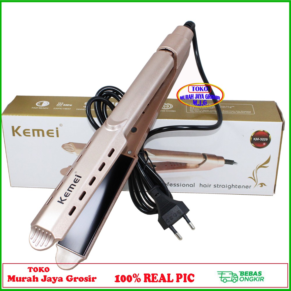 Kemei hair straightener 3229 store