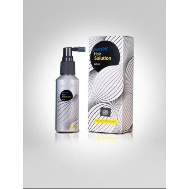 Jual NutraBH+ Hair Serum Solution Serum Penumbuh Rambut 60 ml | Shopee ...