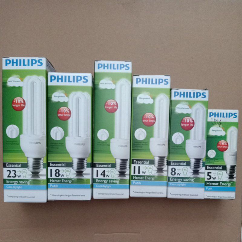 Jual Lampu PHILIPS ESSENTIAL | Shopee Indonesia