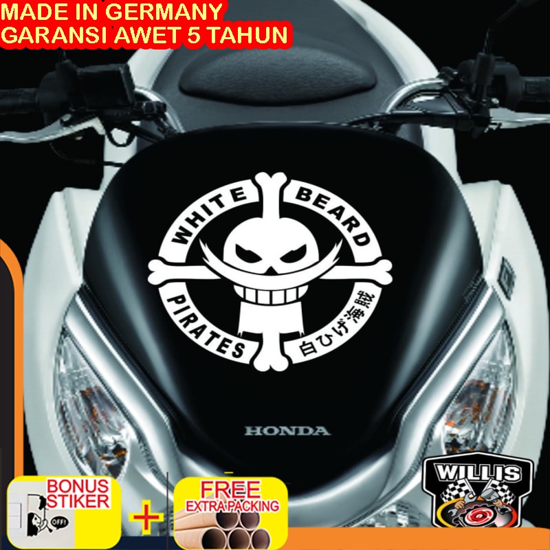 Jual Grosir Stiker Sticker JANGKAR shirohige Visor motor NMAX PCX LEXI ...