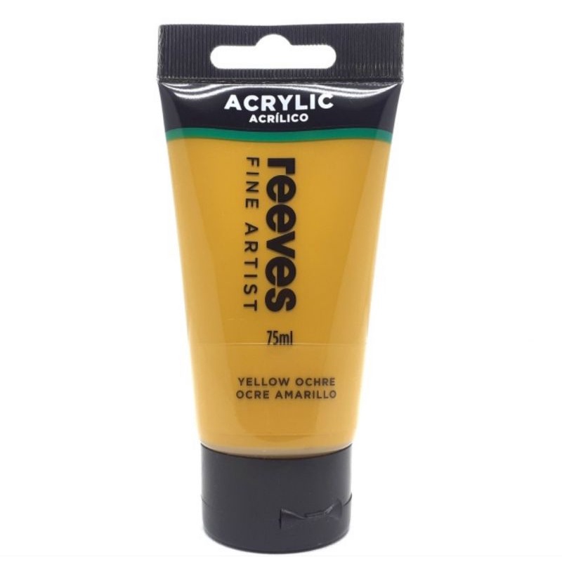 Jual REEVES ACRYLIC PAINT 75 ML YELLOW OCHRE | Shopee Indonesia