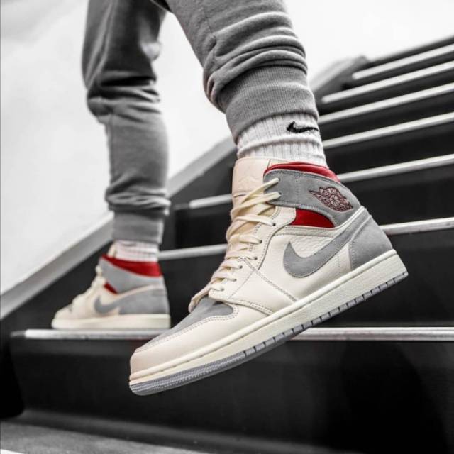 Jual Sepatu Nike air Jordan 1 Mid sneakerstuff Anniversary Shopee
