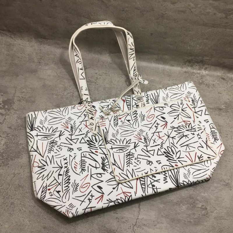 Jual Lacoste Anna Reversible Egyptian Tote Bag Shopee Indonesia