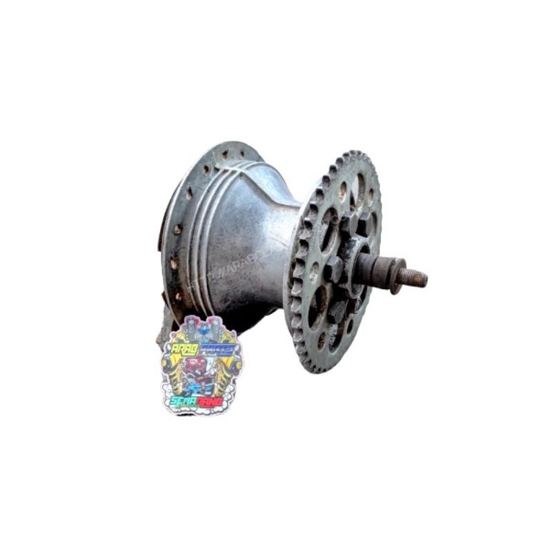 Jual TEROMOL TROMOL BELAKANG YAMAHA DT 100 ORIGINAL SHET TINGGAL PASANG ...