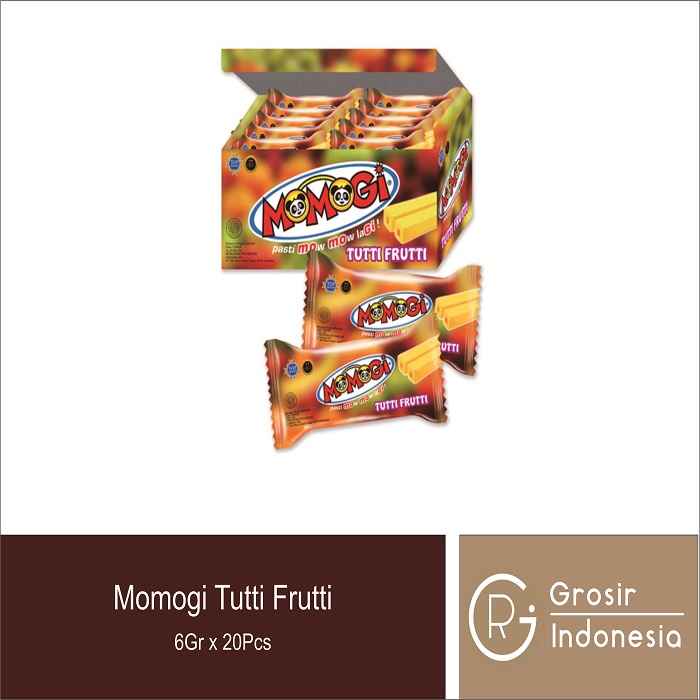 Jual Momogi Tutti Frutti 1 Box (isi 20 Pcs) | Shopee Indonesia