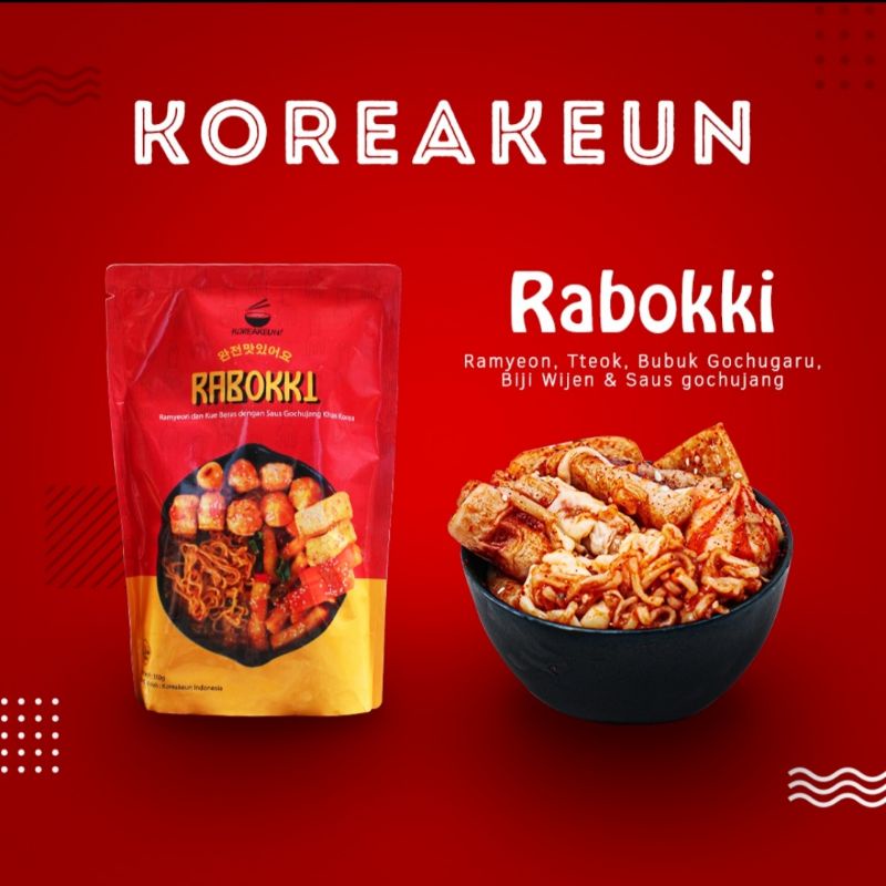 Jual Rabokki Ramyeon Tteokbokki By Koreakeun 100 Halal Shopee