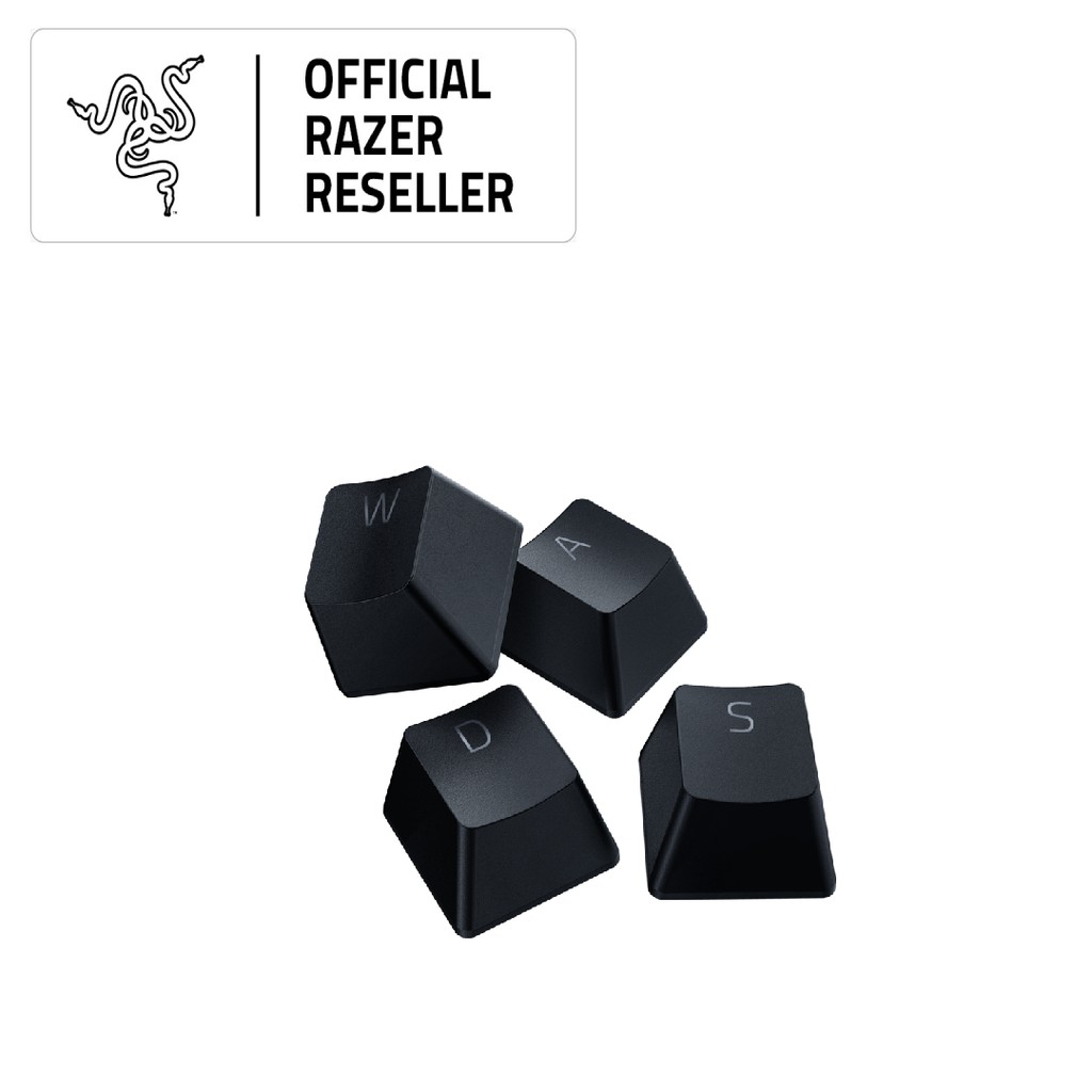 Jual Razer PBT Keycap Upgrade Set - Black | Shopee Indonesia