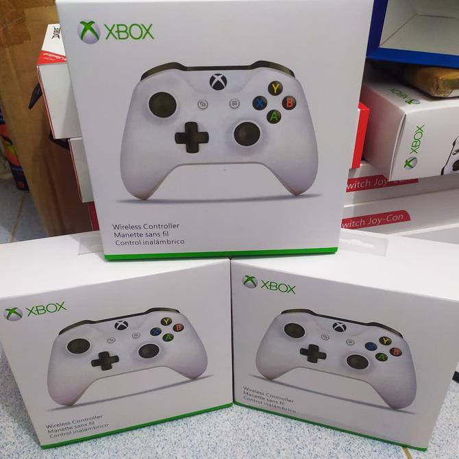 Jual Stik Stick Xbox One S Wireless Controller Compatible Windows Pc White Shopee Indonesia