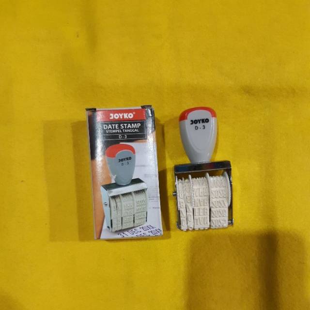 Jual Date stamp / stempel tanggal bulan tahun joyko D3 Shopee Indonesia