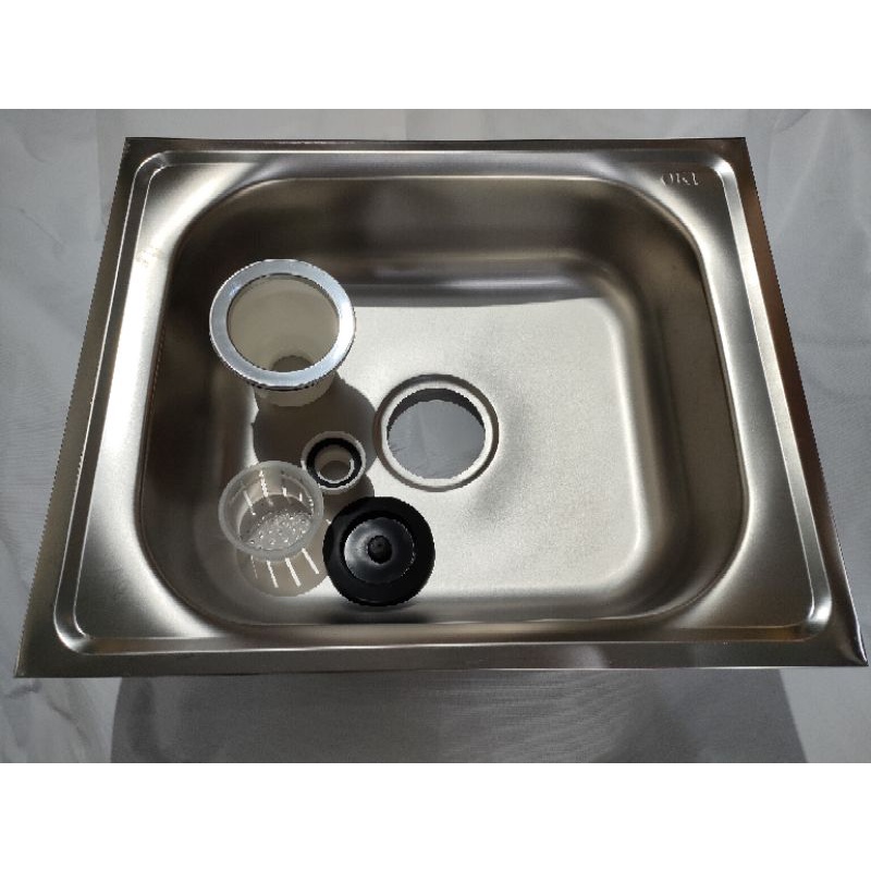 Jual 1 SET BAK CUCI PIRING PANJANG 50 CM WASTAFEL STAINLESS WASHTAFEL