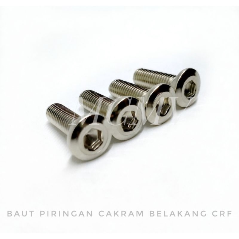 Jual Baut Gear Piringan Depan Belakang Crf Klx Wr Komplit Mur Baut Gir Cakram